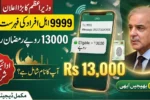 9999 Ramzan Package Eligible List 2026 Check Eligible List for Rs. 13,000 Relief